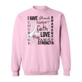 thumbnail image 1 of Inktastic I Have... Inspirational Words for Those Battling Lung Cancer Adult Sweatshirt, 1 of 4