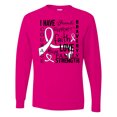thumbnail image 1 of Inktastic I Have... Inspirational Words for Those Battling Lung Cancer Long Sleeve T-Shirt, 1 of 5