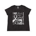 thumbnail image 1 of Inktastic I Have... Inspirational Words for Those Battling Lung Cancer Women's Plus Size T-Shirt, 1 of 5