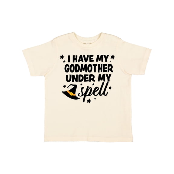 Inktastic I Have My Godmother Under My Spell with Cute Witch Hat Boys or Girls Toddler T-Shirt