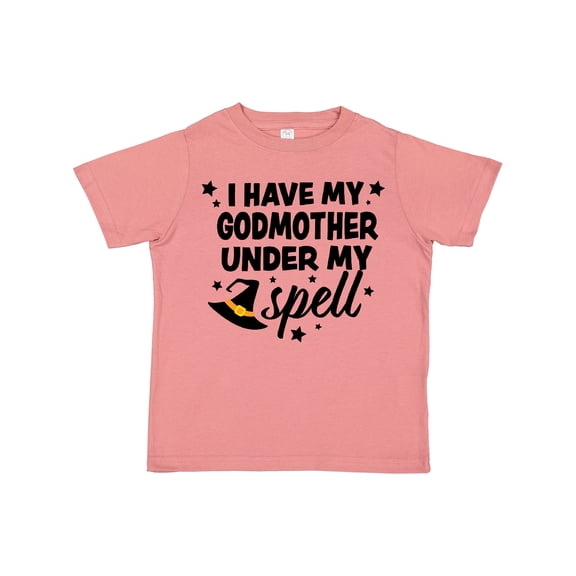 Inktastic I Have My Godmother Under My Spell with Cute Witch Hat Boys or Girls Toddler T-Shirt