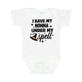 thumbnail image 1 of Inktastic I Have My Nonna Under My Spell with Cute Witch Hat Boys or Girls Baby Bodysuit, 1 of 5