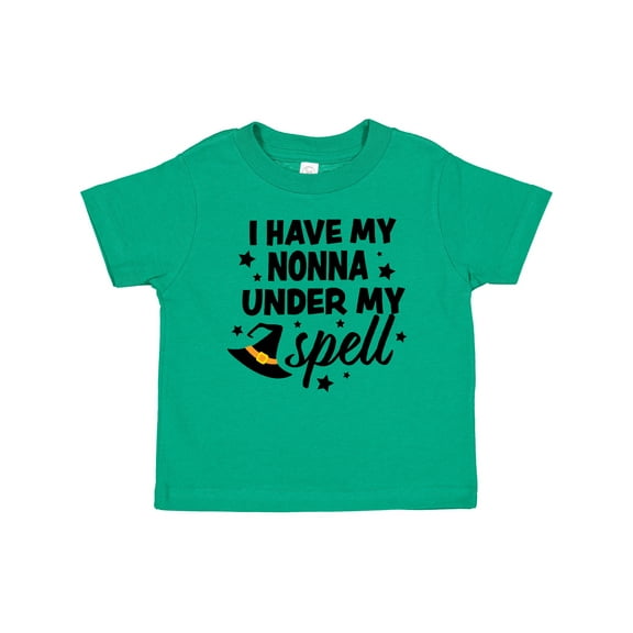 Inktastic I Have My Nonna Under My Spell with Cute Witch Hat Boys or Girls Baby T-Shirt