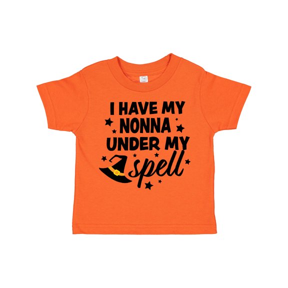 Inktastic I Have My Nonna Under My Spell with Cute Witch Hat Boys or Girls Toddler T-Shirt