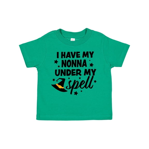 Inktastic I Have My Nonna Under My Spell with Cute Witch Hat Boys or Girls Toddler T-Shirt