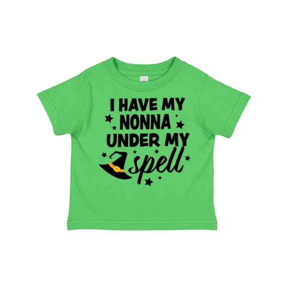 Inktastic I Have My Nonna Under My Spell with Cute Witch Hat Boys or Girls Toddler T-Shirt