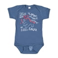 thumbnail image 1 of Inktastic I Have Small Hands, but My Papas Wrapped Around My Little Finger Boys or Girls Baby Bodysuit, 1 of 5