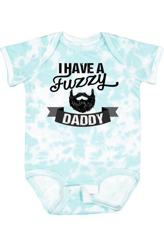 I Have a Fuzzy Daddy Beard Boys or Girls Baby Bodysuit