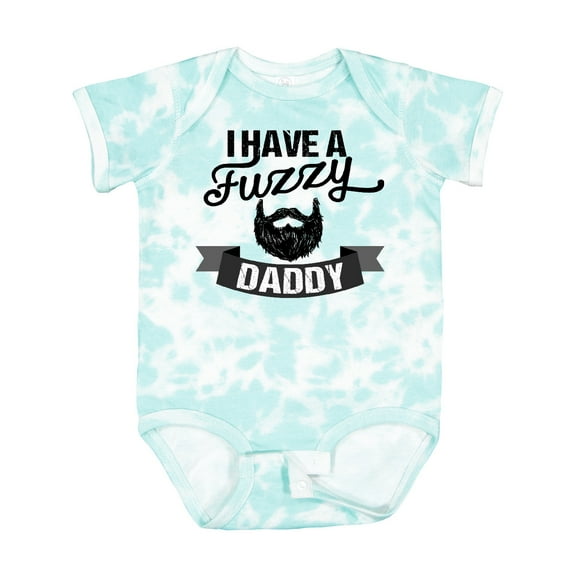 Inktastic I Have a Fuzzy Daddy Beard Boys or Girls Baby Bodysuit