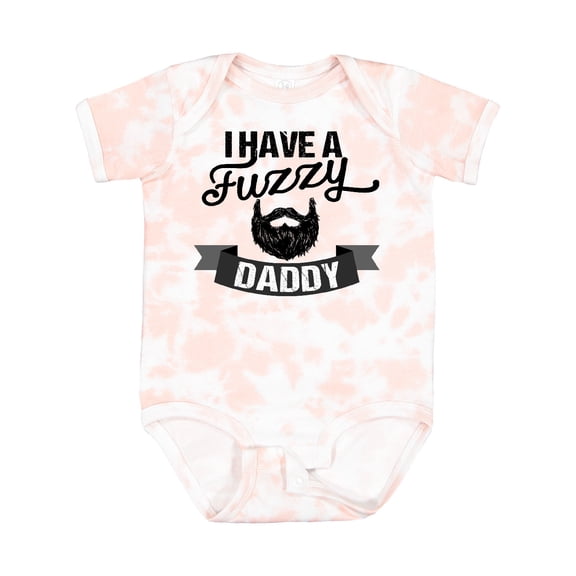 Inktastic I Have a Fuzzy Daddy Beard Boys or Girls Baby Bodysuit