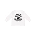 thumbnail image 1 of Inktastic I Have a Fuzzy Daddy Beard Boys or Girls Long Sleeve Toddler T-Shirt, 1 of 5