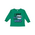 thumbnail image 1 of Inktastic I Have the Best Dad in the World Boys Long Sleeve Toddler T-Shirt, 1 of 5