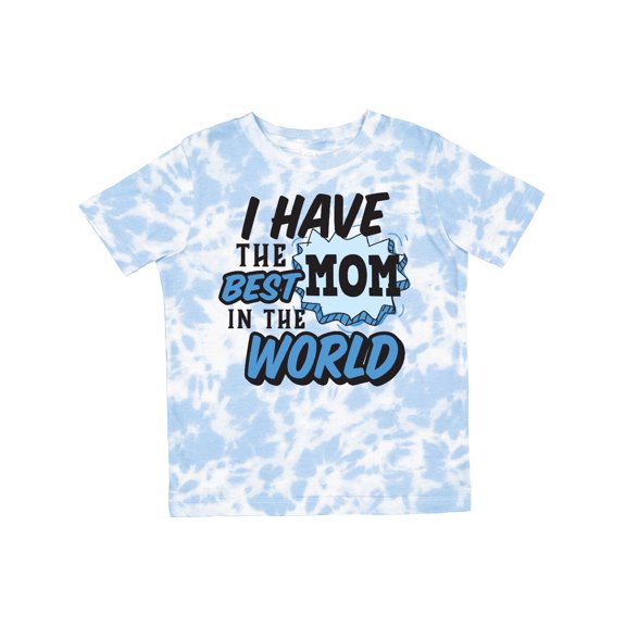 Inktastic I Have the Best Mom in the World with Speech Bubble Boys Toddler T-Shirt