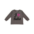 thumbnail image 1 of Inktastic I Heart Ballet Dance Ballerina Girls Long Sleeve Toddler T-Shirt, 1 of 5