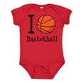 thumbnail image 1 of Inktastic I Heart Basketball Boys or Girls Baby Bodysuit, 1 of 5