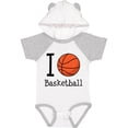 thumbnail image 1 of Inktastic I Heart Basketball Boys or Girls Baby Bodysuit, 1 of 5