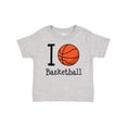 thumbnail image 1 of Inktastic I Heart Basketball Boys or Girls Baby T-Shirt, 1 of 5