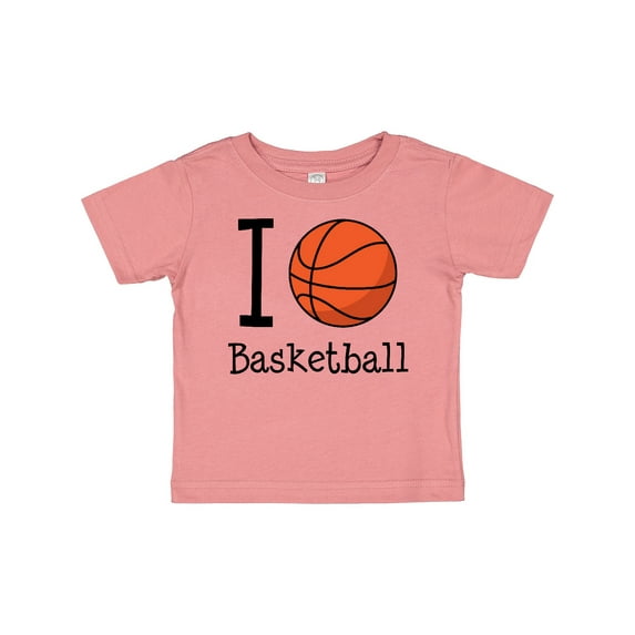Inktastic I Heart Basketball Boys or Girls Baby T-Shirt