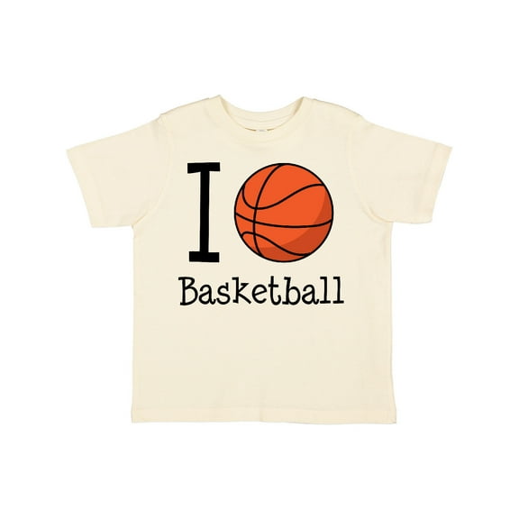 Inktastic I Heart Basketball Boys or Girls Toddler T-Shirt