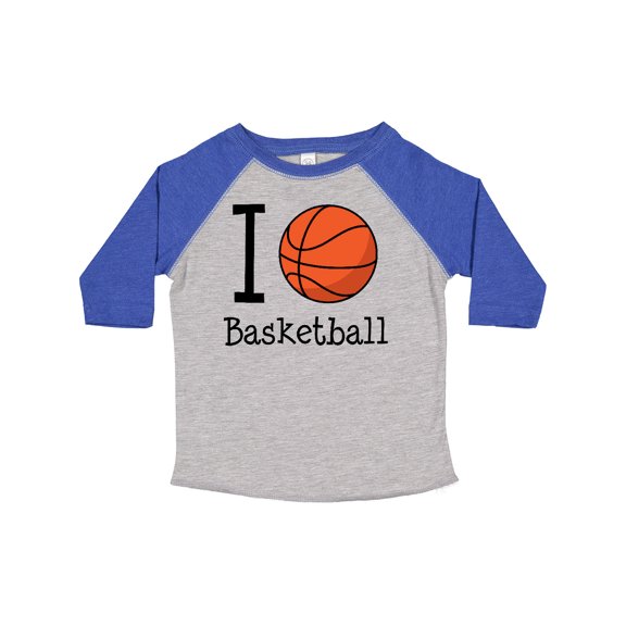 Inktastic I Heart Basketball Boys or Girls Toddler T-Shirt