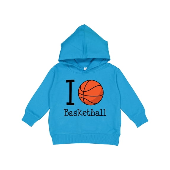 Inktastic I Heart Basketball Toddler Hoodie