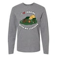 thumbnail image 1 of Inktastic I Heart Camping With My Grandpa with Hedgehog and Porcupine Long Sleeve T-Shirt, 1 of 5
