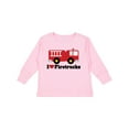 thumbnail image 1 of Inktastic I Heart Firetrucks Boys or Girls Long Sleeve Toddler T-Shirt, 1 of 5
