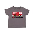 thumbnail image 1 of Inktastic I Heart Firetrucks Boys or Girls Toddler T-Shirt, 1 of 5