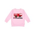 thumbnail image 1 of Inktastic I Heart Firetrucks Toddler Sweatshirt, 1 of 4