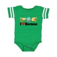 thumbnail image 1 of Inktastic I Heart Hermit Crabs Boys or Girls Baby Bodysuit, 1 of 5