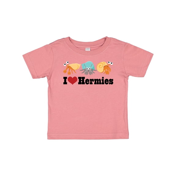 Inktastic I Heart Hermit Crabs Boys or Girls Baby T-Shirt