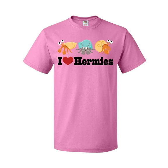Inktastic I Heart Hermit Crabs T-Shirt