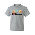 thumbnail image 1 of Inktastic I Heart Hermit Crabs Youth T-Shirt, 1 of 5