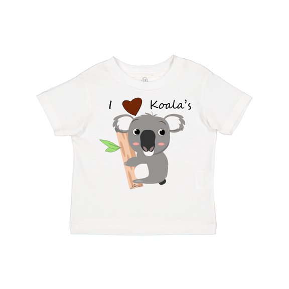 Inktastic I Heart Koalas Boys or Girls Toddler T-Shirt