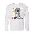 thumbnail image 1 of Inktastic I Heart Koalas Long Sleeve Youth T-Shirt, 1 of 5