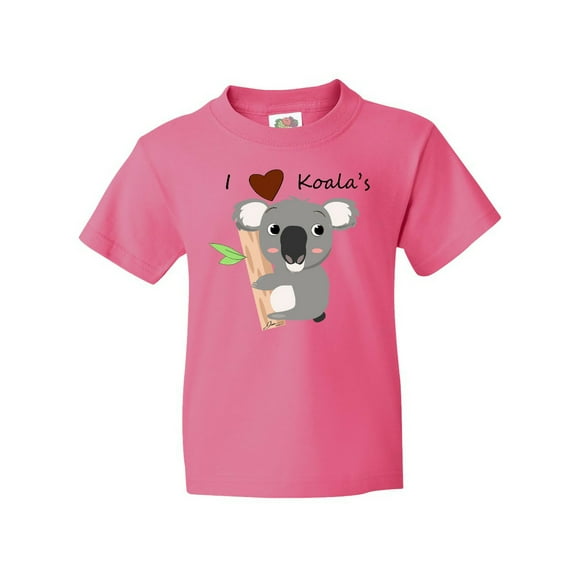 Inktastic I Heart Koalas Youth T-Shirt