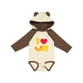 thumbnail image 1 of Inktastic I Heart Mac and Cheese Boys or Girls Long Sleeve Baby Bodysuit, 1 of 5