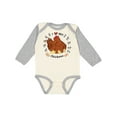 thumbnail image 1 of Inktastic I Heart My Chickens Boys or Girls Long Sleeve Baby Bodysuit, 1 of 5