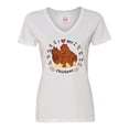 thumbnail image 1 of Inktastic I Heart My Chickens Women's V-Neck T-Shirt, 1 of 5