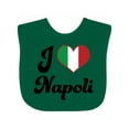 thumbnail image 1 of Inktastic I Heart Napoli Boys or Girls Baby Bib, 1 of 4