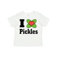 thumbnail image 1 of Inktastic I Heart Pickles Boys or Girls Toddler T-Shirt, 1 of 5