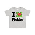 thumbnail image 1 of Inktastic I Heart Pickles Boys or Girls Toddler T-Shirt, 1 of 5