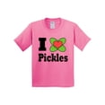 thumbnail image 1 of Inktastic I Heart Pickles Youth T-Shirt, 1 of 5