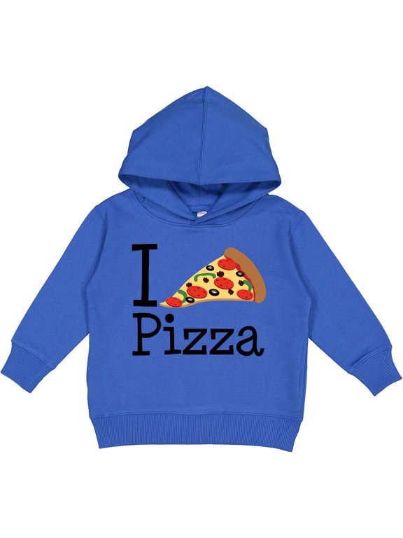 I Heart Pizza Toddler Hoodie