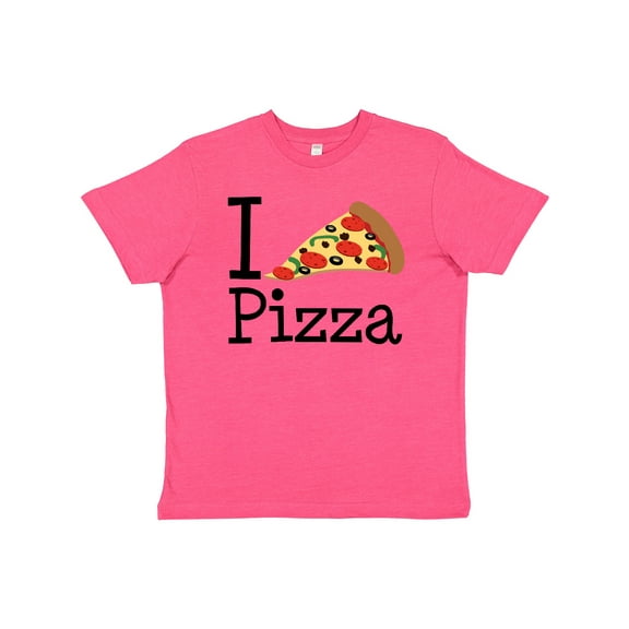 Inktastic I Heart Pizza Youth T-Shirt
