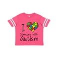 thumbnail image 1 of Inktastic I Heart Someone with Autism Boys or Girls Toddler T-Shirt, 1 of 5