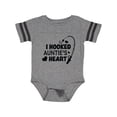 thumbnail image 1 of Inktastic I Hooked Auntie's Heart with Fishing Rod Boys or Girls Baby Bodysuit, 1 of 4