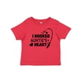 thumbnail image 1 of Inktastic I Hooked Auntie's Heart with Fishing Rod Boys or Girls Baby T-Shirt, 1 of 5