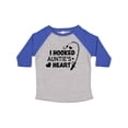 thumbnail image 1 of Inktastic I Hooked Auntie's Heart with Fishing Rod Boys or Girls Toddler T-Shirt, 1 of 5