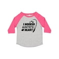 thumbnail image 1 of Inktastic I Hooked Auntie's Heart with Fishing Rod Boys or Girls Toddler T-Shirt, 1 of 5